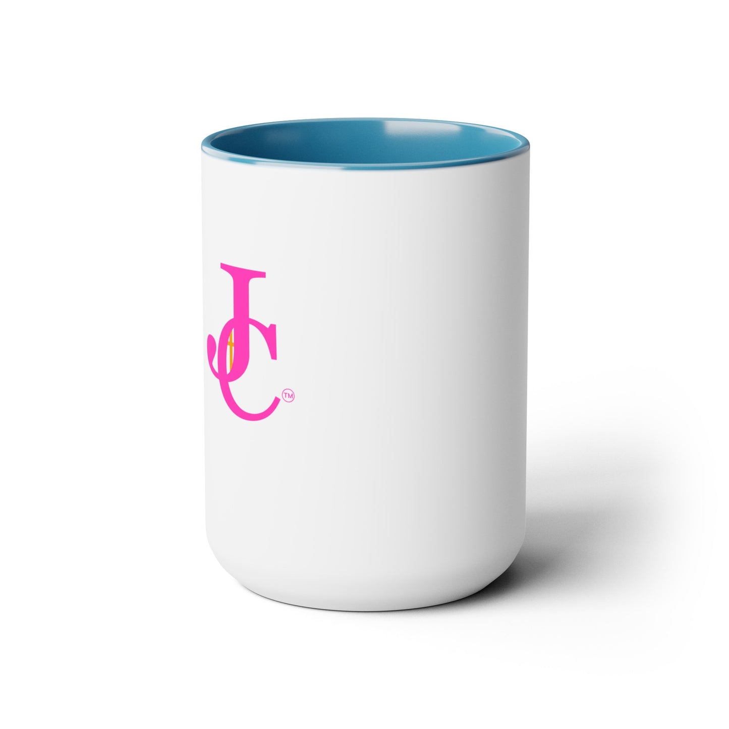 Two-Tone Coffee Mugs, 15oz