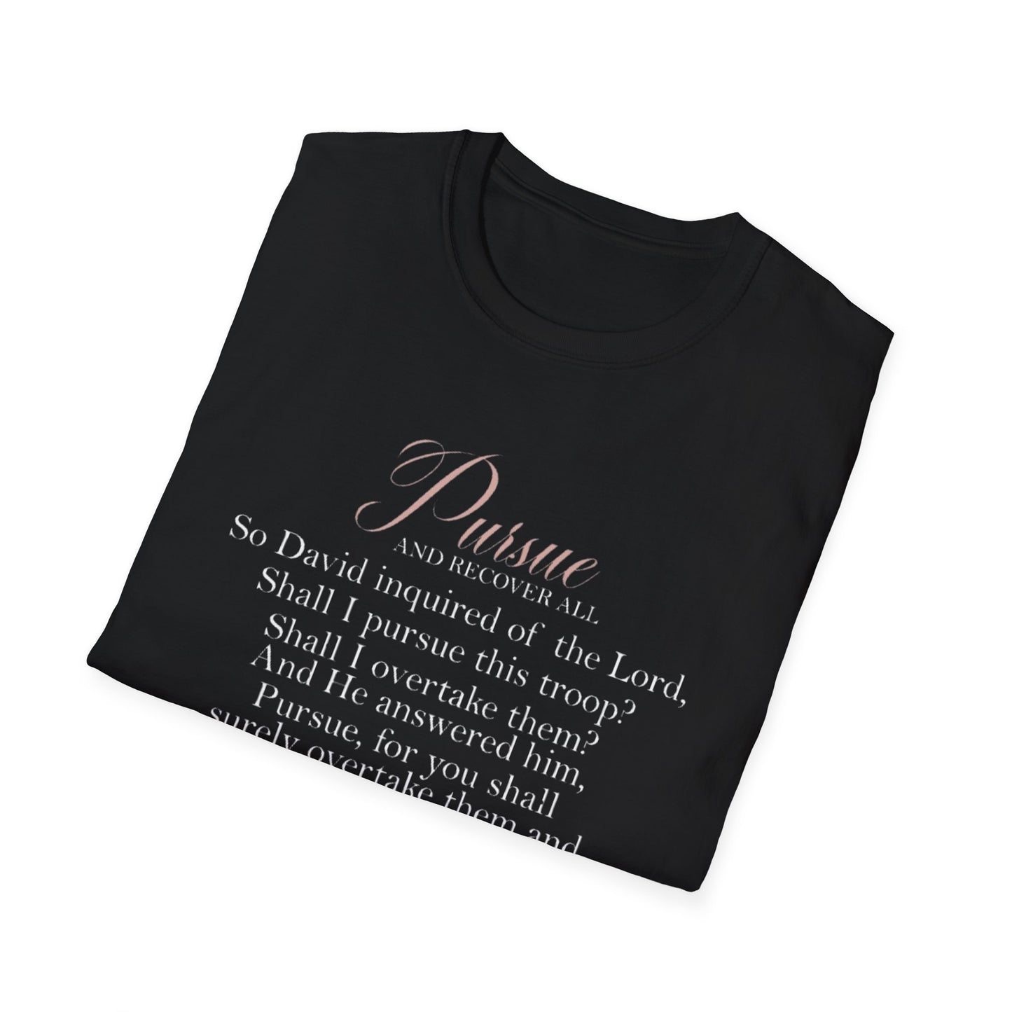 Pursue Women T-Shirt, Faith Tshirt, Religious Tshirts, Christian Clothes, Christian Apparel, Jesus Christ, Inspirational Tshirt, Baptism Gift, Jesus Apparel