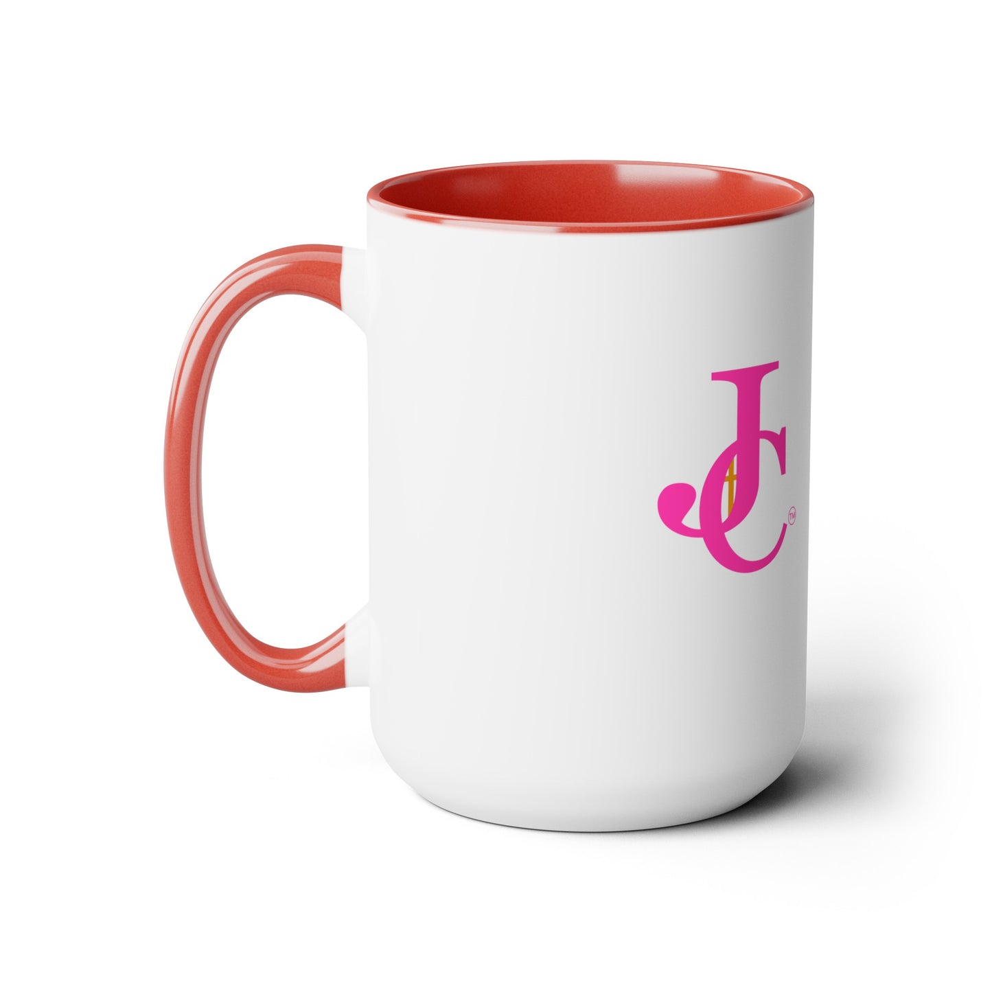 Two-Tone Coffee Mugs, 15oz
