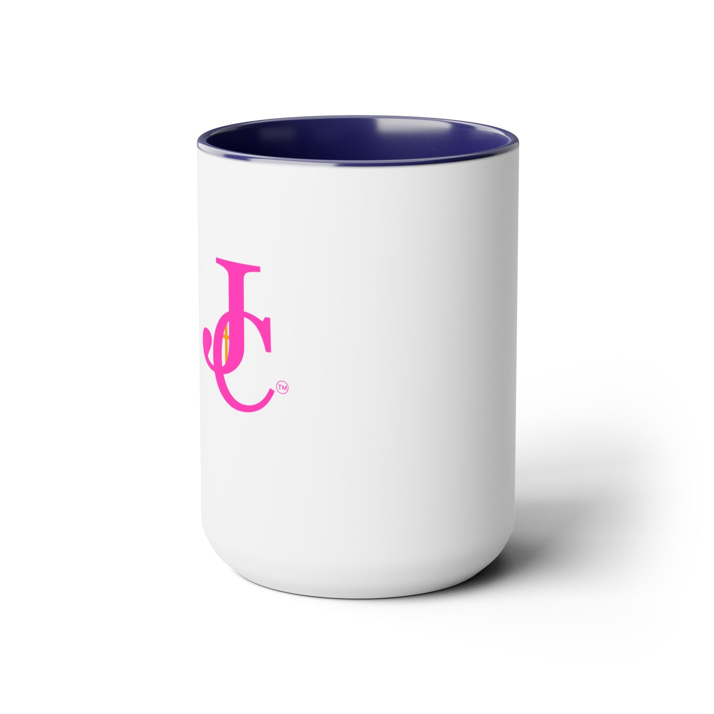 Two-Tone Coffee Mugs, 15oz